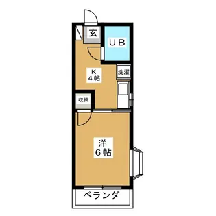 小久保マンション【2階】の間取り