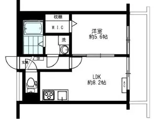ヴィラけやき【4階】の間取り