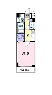 グラン クレシア【5階】の間取り