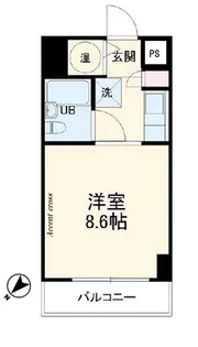 エクシール伊勢佐木【5階】の間取り