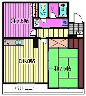 ろこ・そあ~べ【1階】の間取り