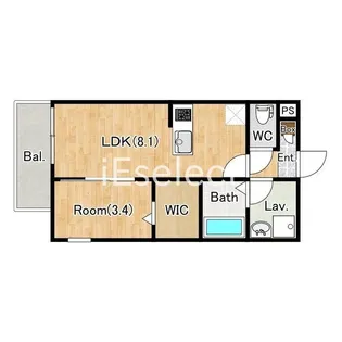 仮称)ジーメゾン千葉出洲港ラビアン【2階】の間取り