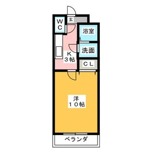 PEGGY-O【1階】の間取り