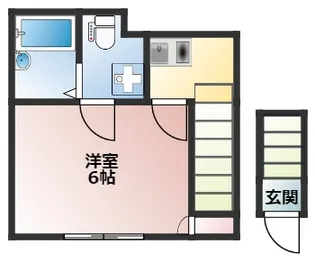 iSメゾン赤羽【2階】の間取り