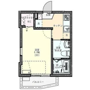 東京都足立区南花畑1【アパート】の間取り