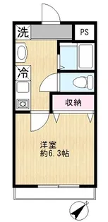 ロイヤルハイツ【1階】の間取り