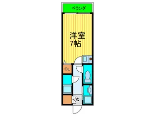 パラシオン境町【2階】の間取り