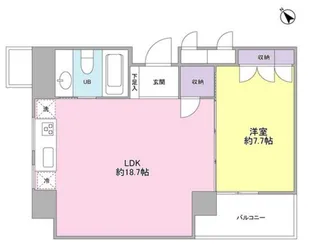 フォレストタウン参宮橋【11階】の間取り