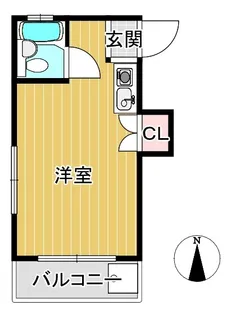 サンハイツイヅミ【2階】の間取り