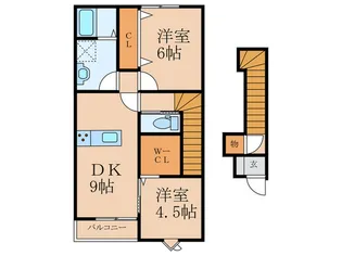 LA VITA築城 I【2階】の間取り