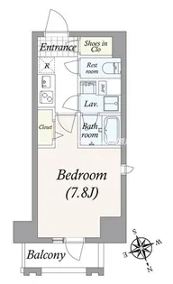 GRAN PASEO 浅草橋II【2階】の間取り