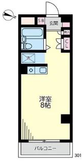 グランベーネ【3階】の間取り