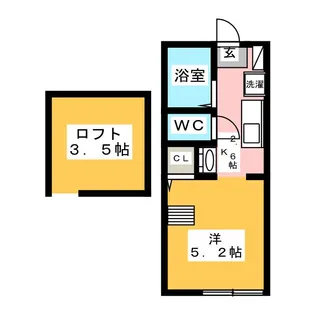 Lily Lagoon【2階】の間取り