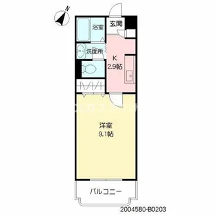 グランピア水上【2階】の間取り