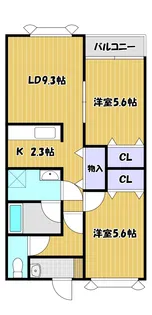 セルクル【1階】の間取り
