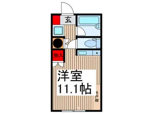 オートロック エレベーター付 ペット可 マンション【3階】の間取り