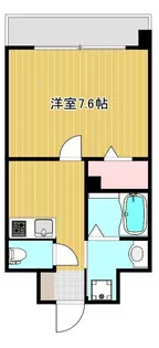 クロノス37九品寺【4階】の間取り