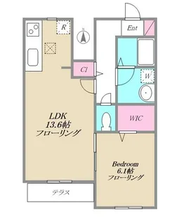 T・S ETERNA【1階】の間取り