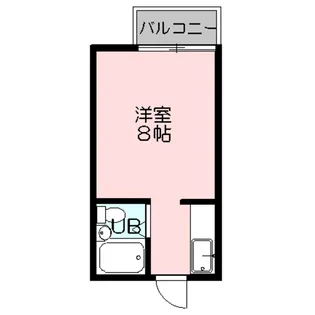 ハイツオアシス【1階】の間取り