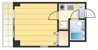 アンゲネームハウス【4階】の間取り