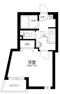 LIBERA練馬中村橋【1階】の間取り