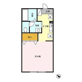 さんもーる2000【2階】の間取り