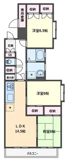 ガーデンテラス永田台【2階】の間取り
