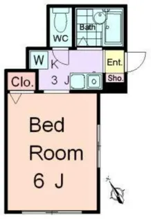 ハイティハイム【1階】の間取り