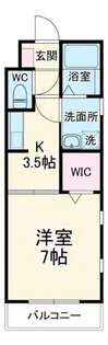 リブレア龍禅寺【1階】の間取り