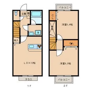 プレザントタウンの間取り