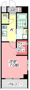 パークシエスタ滝井【5階】の間取り