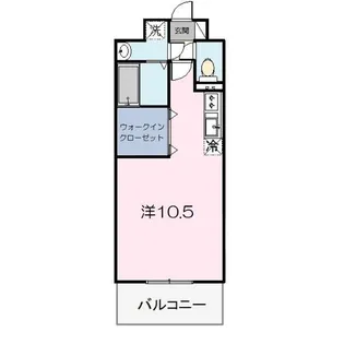 壱番館元今泉【5階】の間取り