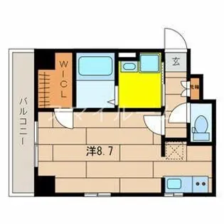 ライズ東玉川【2階】の間取り