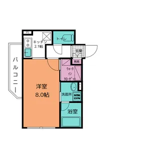 フォルシア本荘【4階】の間取り