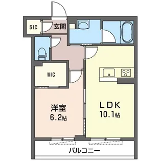 アミエール【2階】の間取り