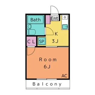 イーストヒル【2階】の間取り