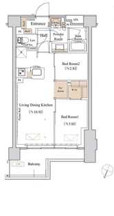 ブランシエスタ西馬込【4階】の間取り