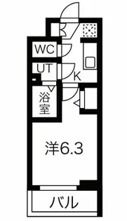 ファステート京都西陣エール【5階】の間取り