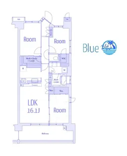 インプレスト横濱鶴ヶ峰WEST【6階】の間取り