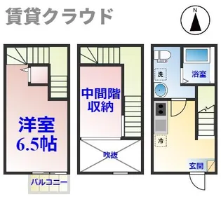 Calmato(カルマート)【1階】の間取り