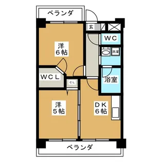 セルリアーナ千種【3階】の間取り