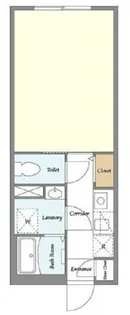 コンポジット元住吉【4階】の間取り