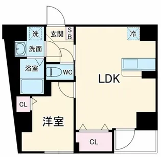 東麻布平成レジデンス【5階】の間取り