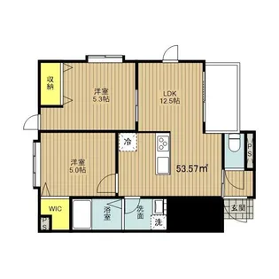 リバーサイドレジデンス【1階】の間取り