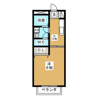 コーポ煌 2号館【2階】の間取り