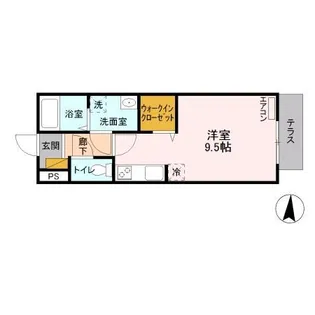 ヴィオラ【1階】の間取り