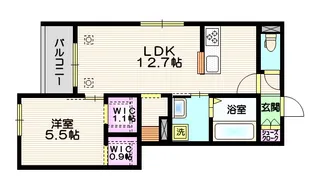 グランコンフォート池袋本町【1階】の間取り
