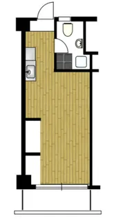 初台ワールドマンション【6階】の間取り
