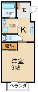 ルシアウエキ【2階】の間取り