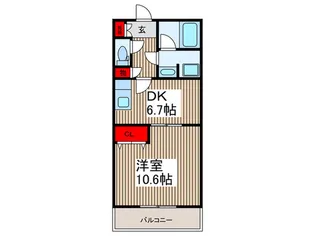 レキシントンマンション安行【2階】の間取り